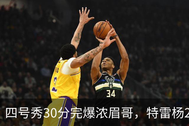 四号秀30分完爆浓眉哥，特雷杨25+4+9，奇才力克公牛终结5连败